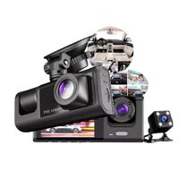 Dvr Automotivo Camera Interna Filma Dentro E Fora 3 em 1