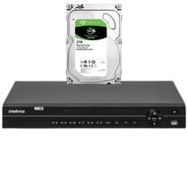 Dvr gravador 1232 INTELBRAS 32 canais Full hd + hd 3tb Dvr gravador 1232 INTELBRAS 32 canais Full hd + hd 3tb
