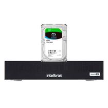 DVR Gravador Digital de vídeo Intelbras MHDX 1016-C 16 Canais Compressão de Vídeo H.265+ Full HD + HD SkyHawk 4TB