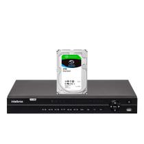 Dvr Gravador Digital de vídeo Intelbras MHDX 1232 H.265+ 32 Canais 1080p Lite + HD SkyHawk 4TB