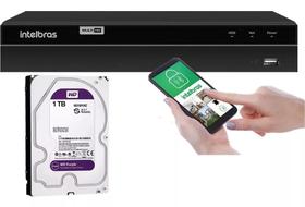 Dvr Gravador Digital Intelbras 04c Mhdx 1104 C/hd Wd Purple 1 Tb Dvr Gravador Digital Intelbras 04c Mhdx 1104 C/hd Wd Purple 1 Tb