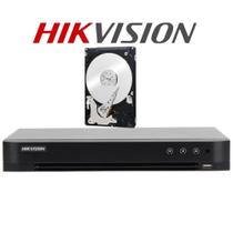 Dvr Gravador Hikvision Fhd 4 Canais 1080p Ds-7204hghi-k1 com HD