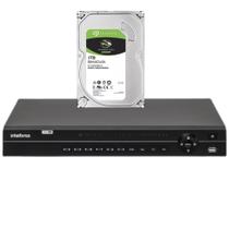 Dvr gravador INTELBRAS 32 canais Full hd + hd 1tb Dvr gravador INTELBRAS 32 canais Full hd + hd 1tb