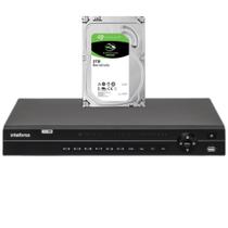 Dvr gravador INTELBRAS 32 canais Full hd + hd 2tb Dvr gravador INTELBRAS 32 canais Full hd + hd 2tb