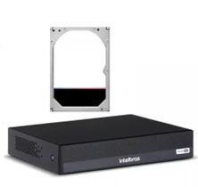 Dvr gravador INTELBRAS 4 canais Full hd + hd 160GB