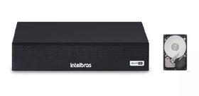 Dvr gravador INTELBRAS 4 canais Full hd + hd 1TB