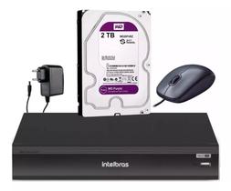 Dvr Gravador Intelbras 8 Imhdx 3008 Inteligente C/ 2t Purple 100v/220v