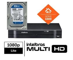 DVR Intelbras 04 Canais Multi HD Alta Resolução MHDX 1104 C/Hd