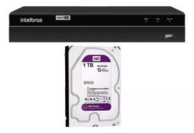 Dvr Intelbras 16ch Mhdx 1216 Multihd, Hd 1 Tb Wd Purple