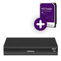 DVR Intelbras 32 Canais 5MP Lite com HD 4TB Gravador de Vídeo iMHDX 3132