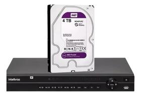 Dvr Intelbras 32 Canais Mhdx 1232 Com Hd De 4tb Purple Instalado Dvr Intelbras 32 Canais Mhdx 1232 Com Hd De 4tb Purple Instalado