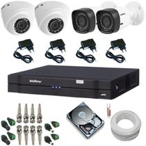 Dvr intelbras 4 canais cameras hd