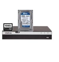 Dvr Intelbras 4 Canais Mhdx 3104 Fullhd 1080p C/ Hd 250gb