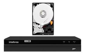 Dvr Intelbras 4ch Mhdx 1304 Inteligente Multi Hd C/ Hd 500GB