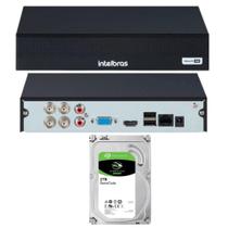 Dvr Intelbras 4ch Mhdx 3004c Full Hd, Hd 2TB Incluso Dvr Intelbras 4ch Mhdx 3004c Full Hd, Hd 2TB Incluso