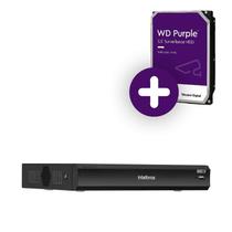 DVR Intelbras 8 Canais 5MP Lite com HD 1TB Gravador de Vídeo iMHDX 3008