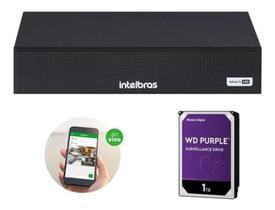Dvr Intelbras 8 Canais Mhdx 1008 C/ Hd 1 Tera Wd Purple afc