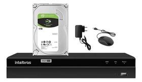 Dvr Intelbras 8ch Mhdx 1308 Inteligente Multi Hd C/ Hd 1tb
