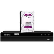 DVR Intelbras MHDX 1016 Full HD 1080P 16 Canais Gravador Digital de Vídeo + HD 1TB Purple