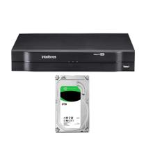DVR Intelbras MHDX 1116 Multi HD de 16 Canais 1080p Lite + 2 Canais 6Mp IP + HD 3TB