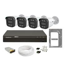 DVR Intelbras Mhdx 1304, 4 câmeras VTV Full Color coloridas à noite, HD 500GB, Acessórios DVR Intelbras Mhdx 1304, 4 câmeras VTV Full Color coloridas à noite, HD 500GB, Acessórios