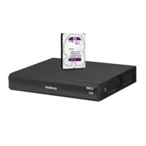 DVR Intelbras Multi HD 3008 Gravador Digital Inteligente de Vídeo 8 Canais Purple 1TB