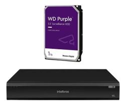 Dvr Intelbras Stand Alone Cftv 8 Canais Com Hd 1 Tb Purple