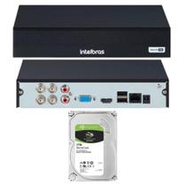 DVR MHDX 1004-C Multi HD Intelbras de 4 Canais C/HD 1TB