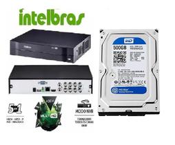 Dvr Mhdx Full Hd 8 Canais C/Hd 500Gb