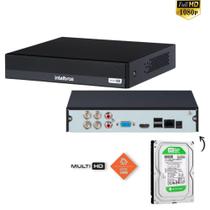 Dvr Multi HD 4ch Mhdx 1004-C Intelbras C/HD 500GB Dvr Multi HD 4ch Mhdx 1004-C Intelbras C/HD 500GB