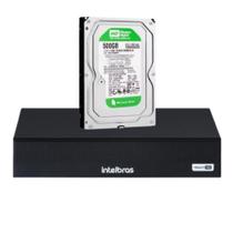 Dvr Multi Hd Intelbras 4Ch Mhdx 3004-C C/500GB Dvr Multi Hd Intelbras 4Ch Mhdx 3004-C C/500GB