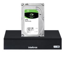Dvr Multi Hd Intelbras 8Ch Mhdx 1008-C C/Hd 2TB