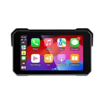 DVR Para Motocicleta Com Navegação GPS 4K 1080P, CarPlay Sem Fio, Android Auto, Painel Digital