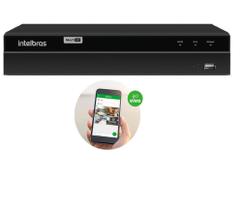 DVR Stand Alone 04 Canais Full HD MULTI HD MHDX 1204 4 Canais