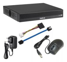 DVR Stand Alone Multi HD Intelbras MHDX-1004 - 4 Canais 1080p Lite + 1 Canal 2mp IP