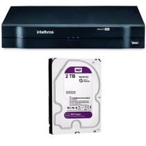 DVR Stand Alone Multi HD Intelbras MHDX-1108 08 Canais + HD 2TB WD Purple de CFTV
