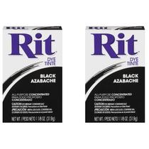 Dye Rit All-Purpose Powder Black (pacote com 2) para tecido de 1 kg
