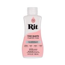 Dye Rit Liquid 237 ml de cor de quartzo rosa para roupas e muito mais Dye Rit Liquid 237 ml de cor de quartzo rosa para roupas e muito mais