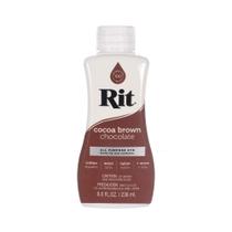 Dye Rit Liquid Cocoa Brown 240 ml para tie-dye, ombre e marmorizado Dye Rit Liquid Cocoa Brown 240 ml para tie-dye, ombre e marmorizado