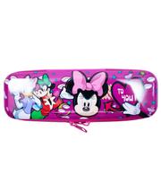 DYFW2-MK1-D Estojo Metal Minnie Bravinha 6x3.5x19cm Disney