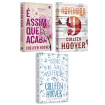 É assim que acaba - Colleen Hoover + Novembro, 9 - Colleen Hoover + Todas as suas (im)perfeições - Colleen Hoover