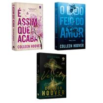 É assim que acaba + O lado feio do amor + Verity - Colleen Hoover