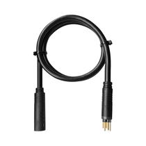 E-Bike Motor Extension Cable, Motor Wheel Cord, fêmea para macho, impermeável, 9 Pin