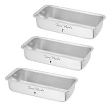 E.L. Formas E Assadeiras Kit 3 Forma Assadeira Bolo Inglês