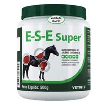 E-s-e Super Pó 500g Suplemento Vitamínico P/ Equinos Vetnil E-s-e Super Pó 500g Suplemento Vitamínico P/ Equinos Vetnil