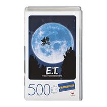E.T. O quebra-cabeça de filme extra-terrestre de 500 peças em plástico retro blockbuster VHS Video Case