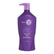 É um shampoo Silk Express Miracle Silk Silk com 10% de cuida