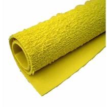 E.v.a Atoalhado 2mm 40x48 Amarelo 9758 Make+ - 5fl