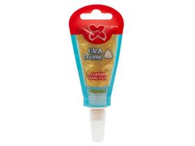 E.V.A. Creme Ouro Metálico 15ml com Aplicador Chantily, Pct. C/ 10 Unidades - Make+