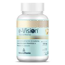e- VISION Suplemento alimentar de Luteína, Zeaxantina com Vitaminas e Minerais com 60 cápsulas